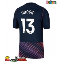 Camisa de Futebol Tottenham Hotspur Destiny Udogie #13 Equipamento Secundário 2026-27 Manga Curta
